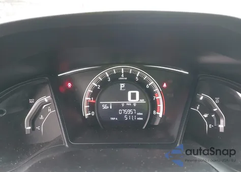 2016 Honda Civic Lx z USA, uszkodzony, nr VIN 2HGFC2F58GH541790